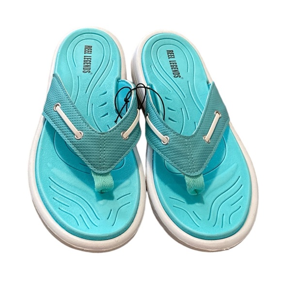 Reel Legends Nautical III Flip Flops Sandals - Picture 11 of 12